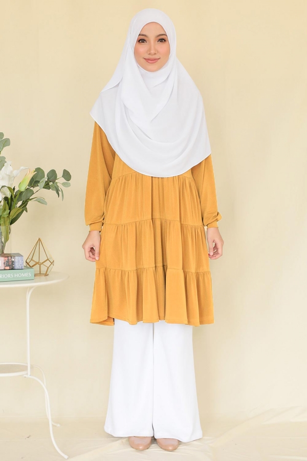 Qalam Blouse - Sunflower